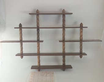 Wall Hanging Shelves knick knack shelf | etsy Wall Hanging Shelves knick knack shelf | etsy