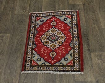 Lovely Unique Small Handmade Vintage Tabriz Persian Area Rug Oriental Carpet 2X3