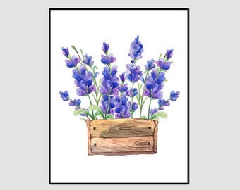 Lavender Wall Art lavender wall art | etsy Lavender Wall Art lavender wall art | etsy