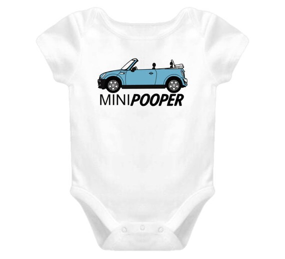 Mini Popper Funny Baby Boy Onesie | Funny Baby Onesies - Baby Onesie-FunnyOnesie-Funny Baby Onesie-Cute Baby Onesie-Funny Baby Shower Gift