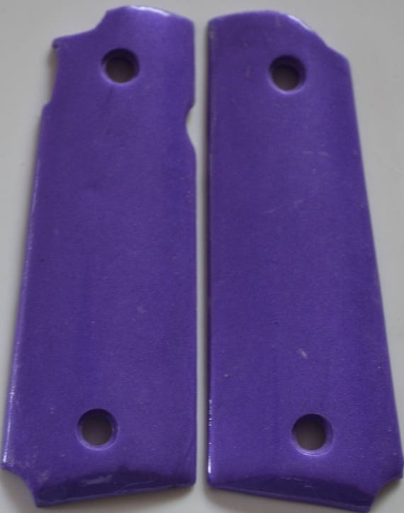 Taurus 1911 pistol grips full size smooth reflex violet