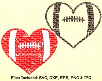Love Football svg files for Cricut Silhouette heart cheer mom helmet fall sports balls monogram svg shirt designs decal clipart dxf cut file