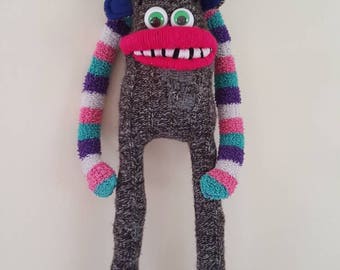 Handmade Sock Monster