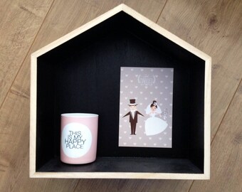 Petite carte pour féliciter les mariés ou les invités