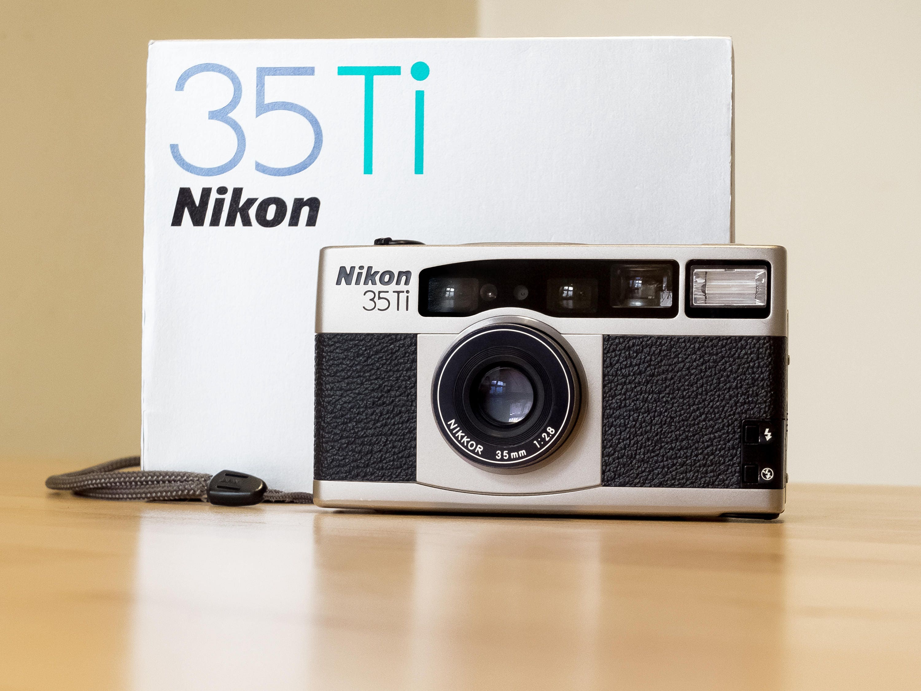 Nikon 35Ti BOXED High End 35mm f2.8 Camera Titanium Compact Camera from on