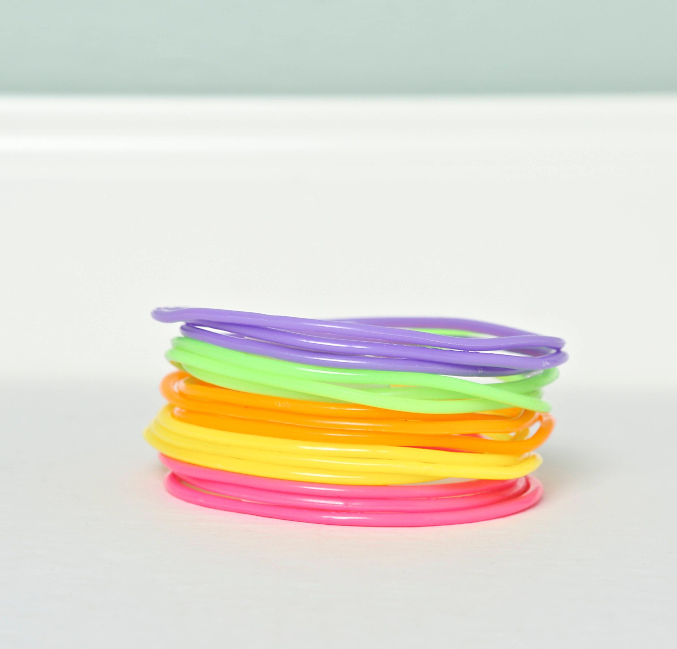 18 Jelly Gummy Bracelet-80's Fashion Style Jelly Bracelets