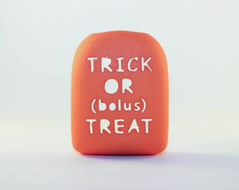 Clip-On Omnipod Pod Cover - Trick or Treat