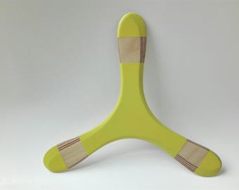 Children Boomerang TROLL yellow birch