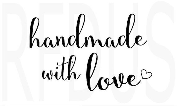 Free Free 115 Handmade With Love Svg Free SVG PNG EPS DXF File