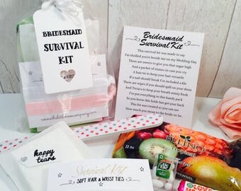 Luxury Bridesmaid & Maid of Honour Survival Kit