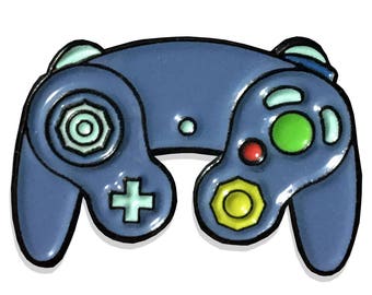 Nintendo Gamecube Controller Pin - Super Smash Bros