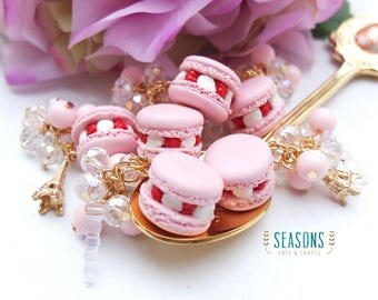 Macaron Phone Charm - Macaron Dust Plug Charm - Macaron Phone Plug - Macaron Planner Charm - Macaron Pluggy - Phone Accessories
