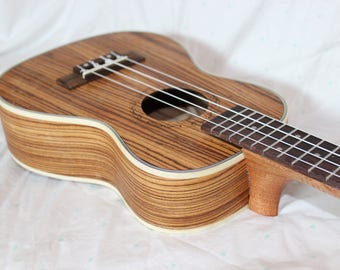 Zebra Wood Concert Ukulele