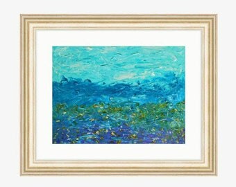 Flowers on the plateau - acryl