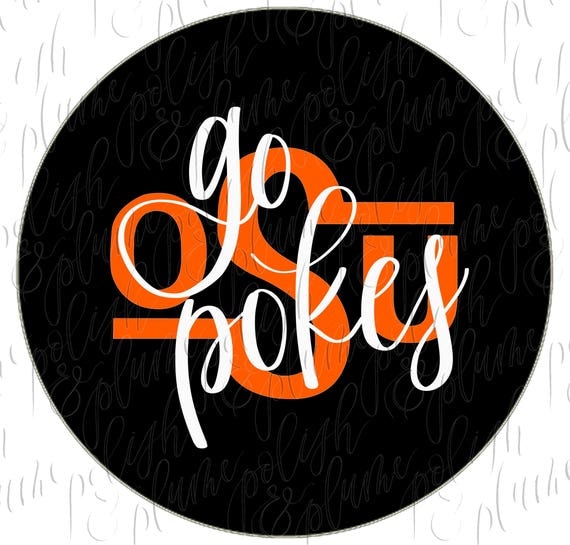 Oklahoma State Go Pokes 3 Game Day Buttons Pins