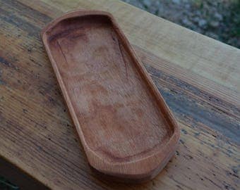 Mahogany Catch-all Tray {Phone Coin Key Holder}