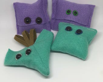 Handmade Monster Catnip Toys