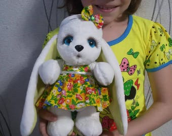 Plush bunny плюшевая зайка
