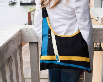 Ops Bag - Borsa in cotone - Cotton Bag - Borsa da viaggio - Travel Bag - Borsone - Handmade Bag - Made in Italy - Made in Venice