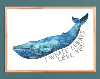 Download I whale always love | Etsy