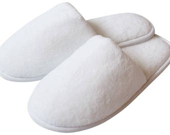 White slippers | Etsy