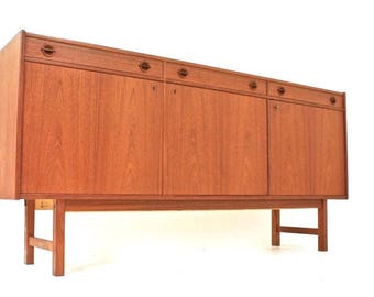 Mid century Danish Modern Teak Credenza