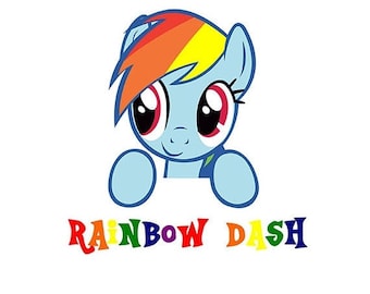 ON SALE Rainbow Dash My Little Pony SVG File