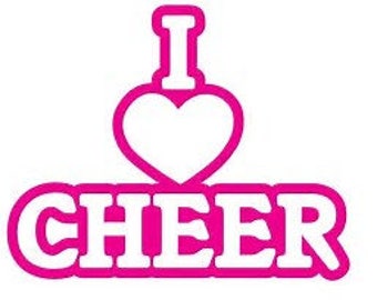 Cheer decals | Etsy