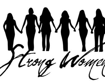 Strong woman svg | Etsy