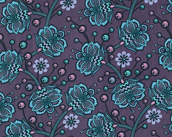 Tula Pink - The Birds and The Bees - Bees Knees - PWTP026-LAPIS