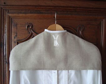 Cover for hanger and protective clothing