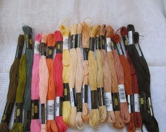 cotton stranded embroidery colorful assortment of 20 gift party big day