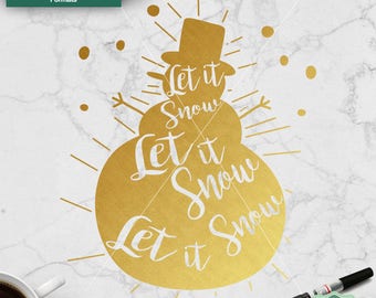Free Free 268 Let It Snow Ornament Svg SVG PNG EPS DXF File