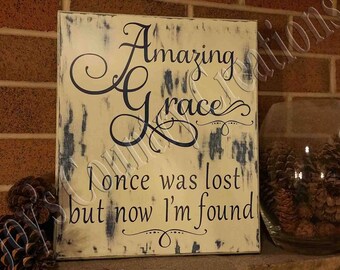 Amazing Grace Wall Decor amazing grace decor | etsy Amazing Grace Wall Decor amazing grace decor | etsy