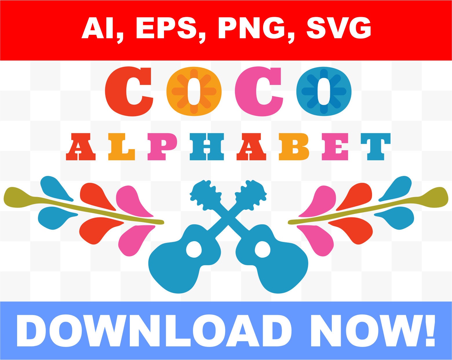 Download Inspired alphabet Coco movie from Disney, number and ...