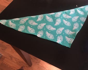 XS paisley dog bandana