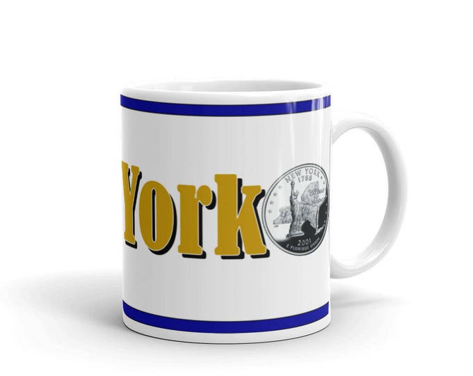 New York Mug, New York Keepsake, New York Memorial, New York Pride, Coffee Mug