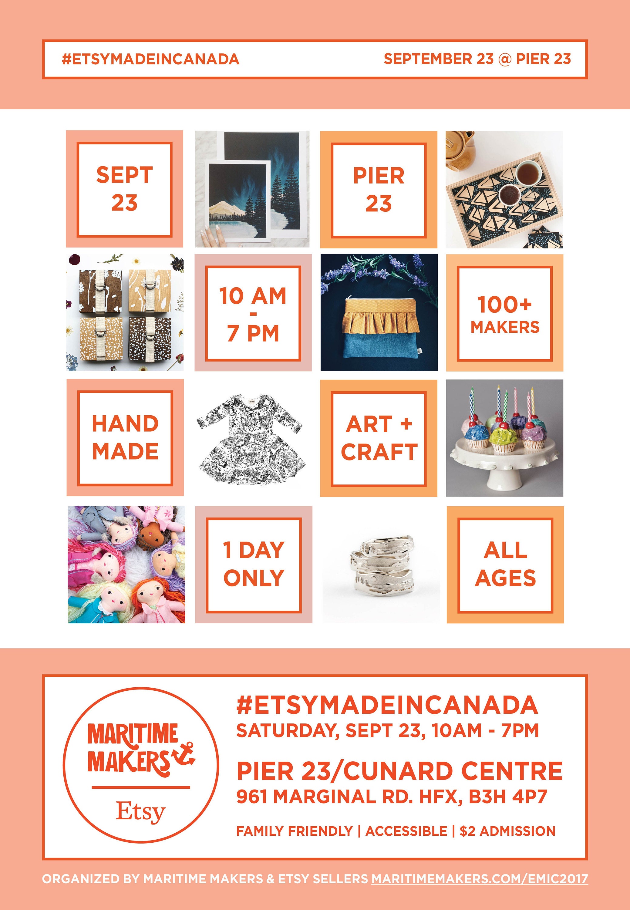 Etsy made in Canada local craft show halifax 2017