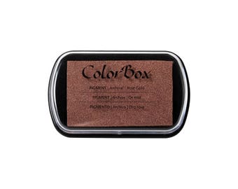 Rose Gold Metallic Colorbox full size ink pad