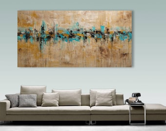Palette Knife Painting, Modern Painting, Art, LARGE Painting, Wall decor, Wall Art, Canvas Art, Acrylic painting, Art by Catalin