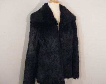 Vintage fur jacket | Etsy