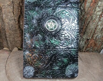 20% OFF Witch's Journal, Pentacle Book of Shadows, Witchcraft, Wiccan Spellbook, Tarot Journal, Witchcraft Grimoire, Dream Journal, Pagan, W