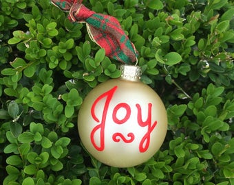 Joy ornaments | Etsy