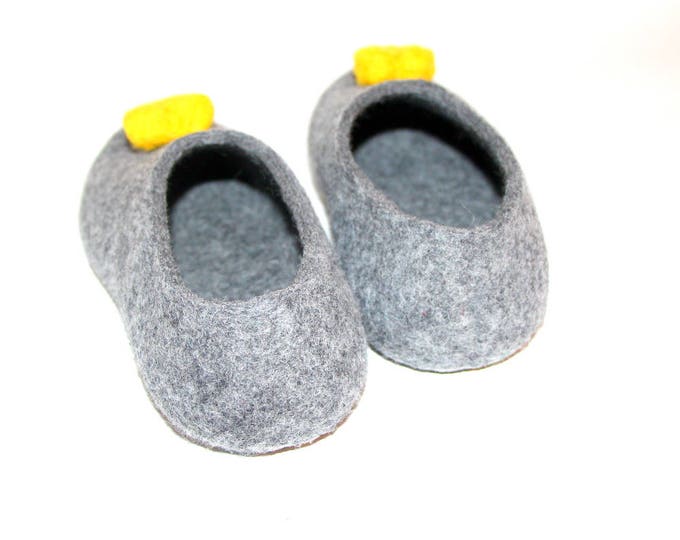 Felted Wool Slippers, Wool Slippers, Clogs, Slippers, Rubber Soles, Indoor Slippers, Wool Shoes, Womens Slippers, In Case Of Cold Feet