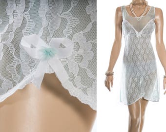 Fond de robe maille satinée 90 cm Bleu