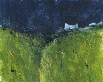 Original moorland cottage painting by Paul Bailey: Westway