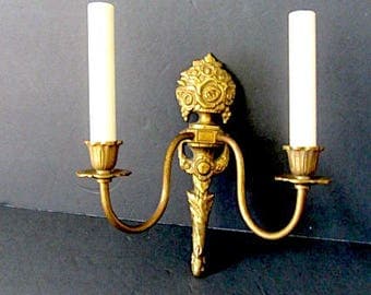 Electric wall sconce Etsy