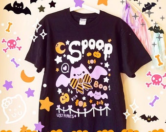 Spooky Cute Halloween T-Shirt - Kawaii Spoop Shirt