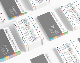 Rodan and Fields Business Cards Download - Polka Dot Party Photo Business Cards Personal Printable Custom Personalized