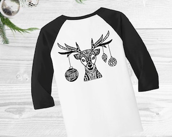 reindeer antler shirt